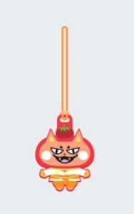 Fandom Character Rubber Tag - Tomafox Character Fest Thailand 2025