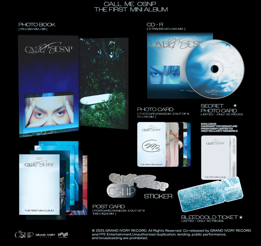 [PREVENTA] CALL ME CSNP THE FIRST MINI ALBUM