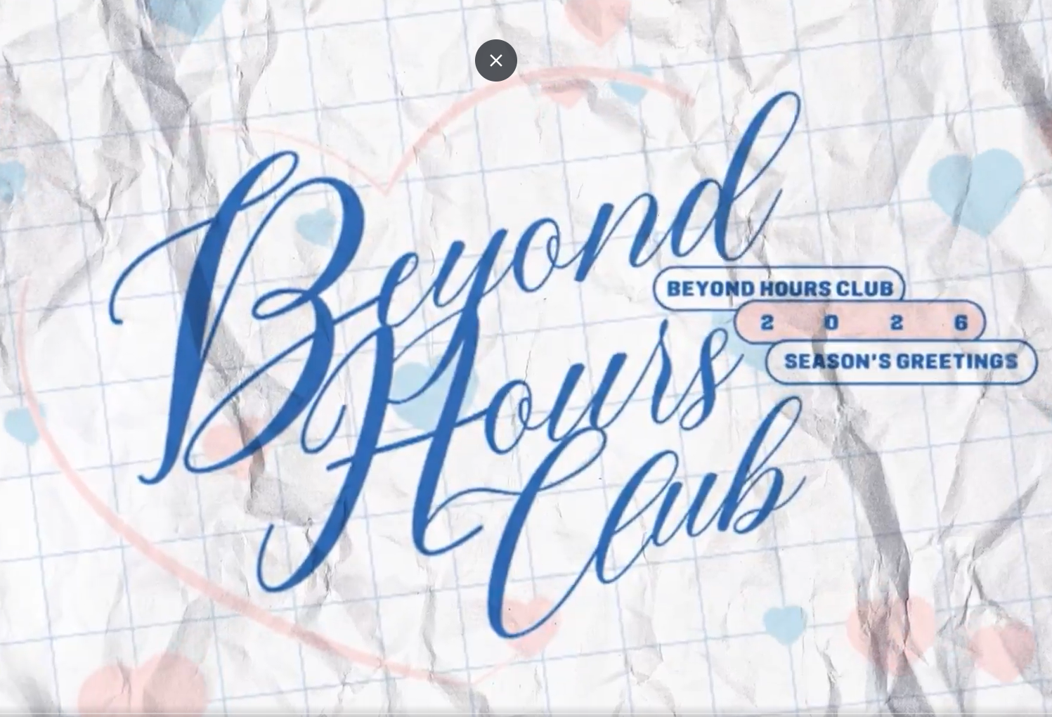 [RESERVA ANTICIPADA]  SEASON´S GREETINGS BEYOND HOURS CLUB 2026- RIDIBOOKS