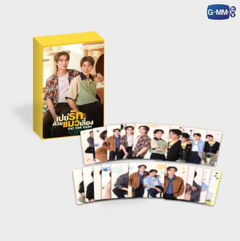 [BAJO PEDIDO] FIRSTKHAOTUNG COLLECTIBLE CARD SET | CAT FOR CASH