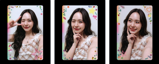 [BAJO PEDIDO] Photocards Girls Selfie Heart Shot