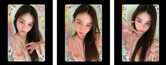 [BAJO PEDIDO] Photocards Girls Selfie Heart Shot