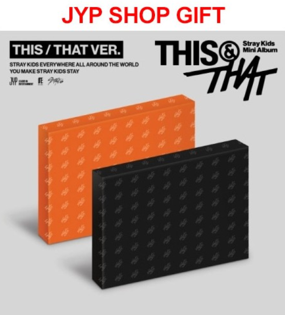 [PREVENTA] [JYP Shop Gift] Stray Kids Mini Album - THIS & THAT (Random Ver.) CD