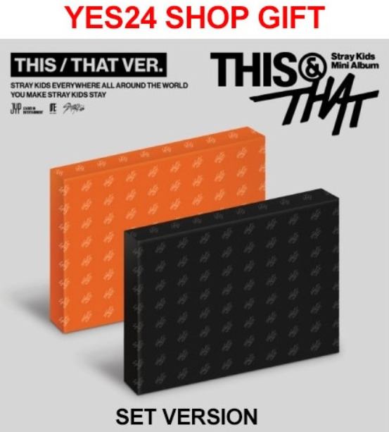 [PREVENTA] [Shop Gift] Stray Kids Mini Album - THIS & THAT (SET Ver.) 2CD