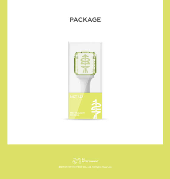 MINI FANLIGHT KEYRING - NCT 127