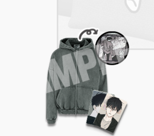 Eui-Hyun Hooded Zip-Up Jacket - Low Tide In Twilight