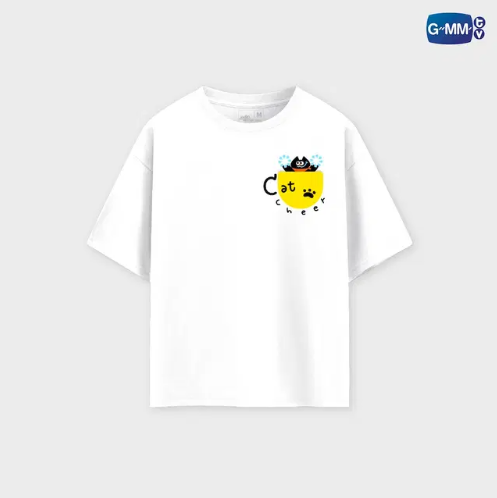 [BAJO PEDIDO] Cat cheer T-shirt | Cat for cash