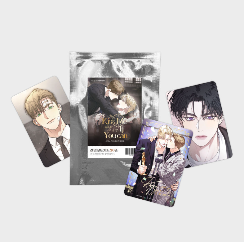 [BAJO PEDIDO] "Kiss Me If You Can" series photo cards (3 random types)