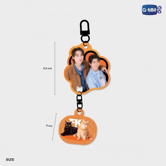 [Bajo pedido] CAT FOR CASH ACRYLIC KEYCHAIN