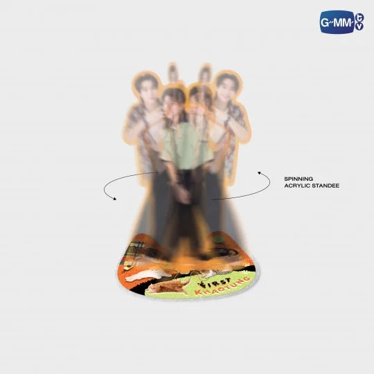 [Bajo pedido] CAT FOR CASH SPINNING ACRYLIC STANDEE