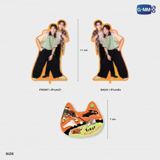 [Bajo pedido] CAT FOR CASH SPINNING ACRYLIC STANDEE