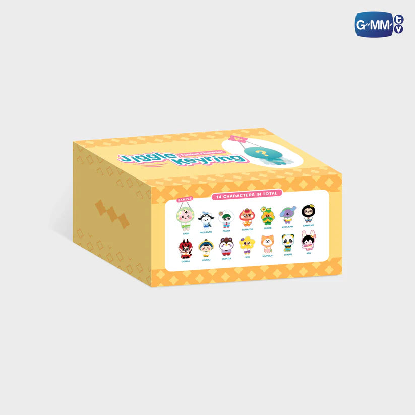 Fandom Character Jiggle Keyring Random BOX A SET - Character Fest Thailand 2025