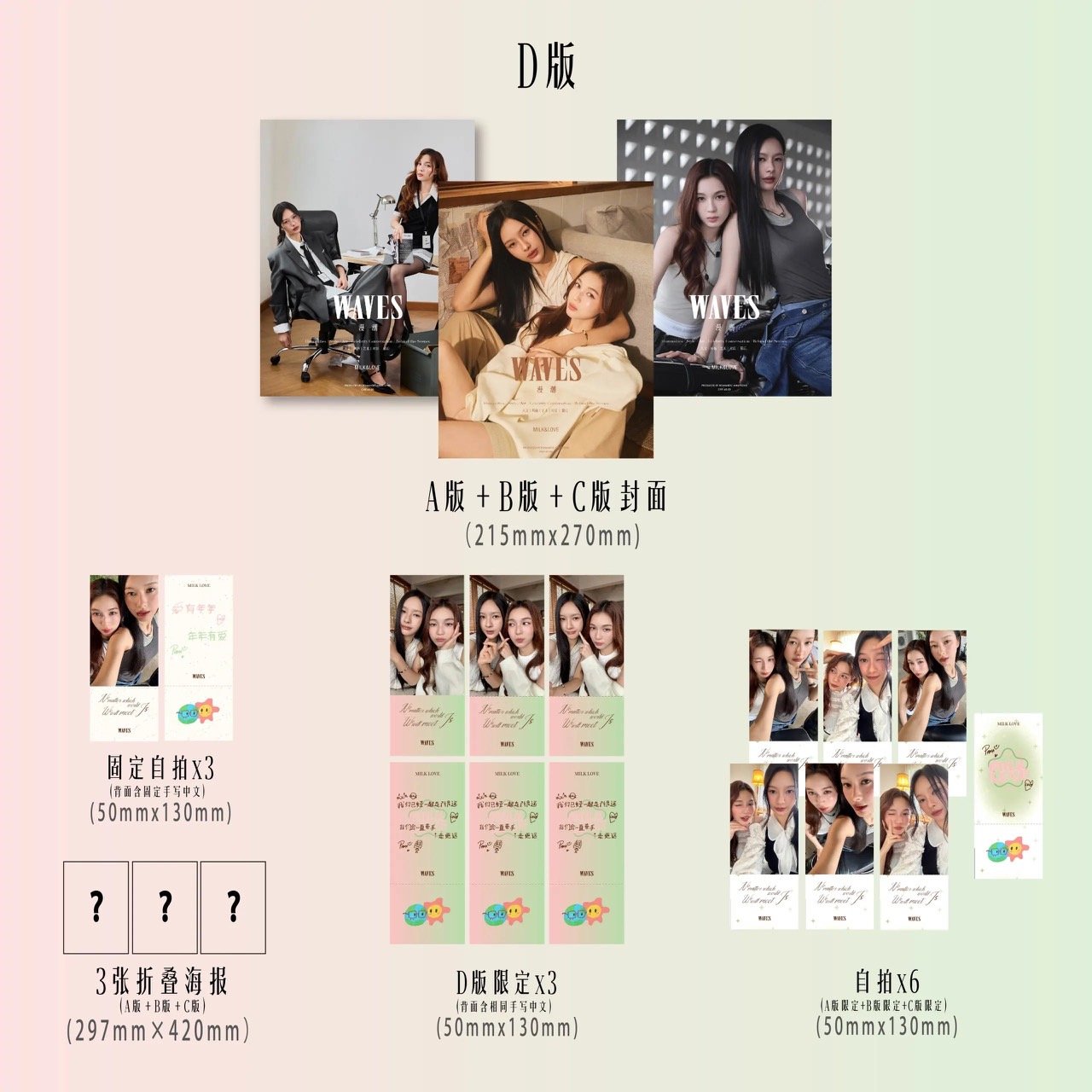[PREVENTA] MAGAZINE WAVES X MILKLOVE ver. D