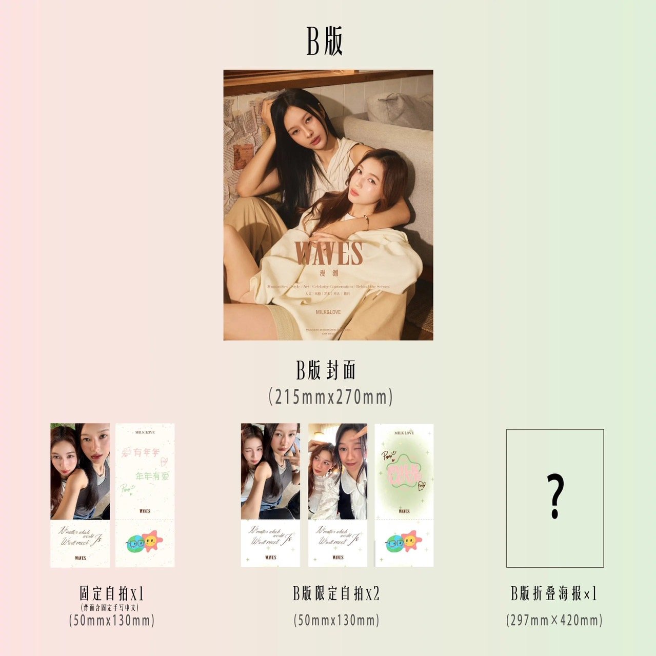 [PREVENTA] MAGAZINE WAVES X MILKLOVE ver. B
