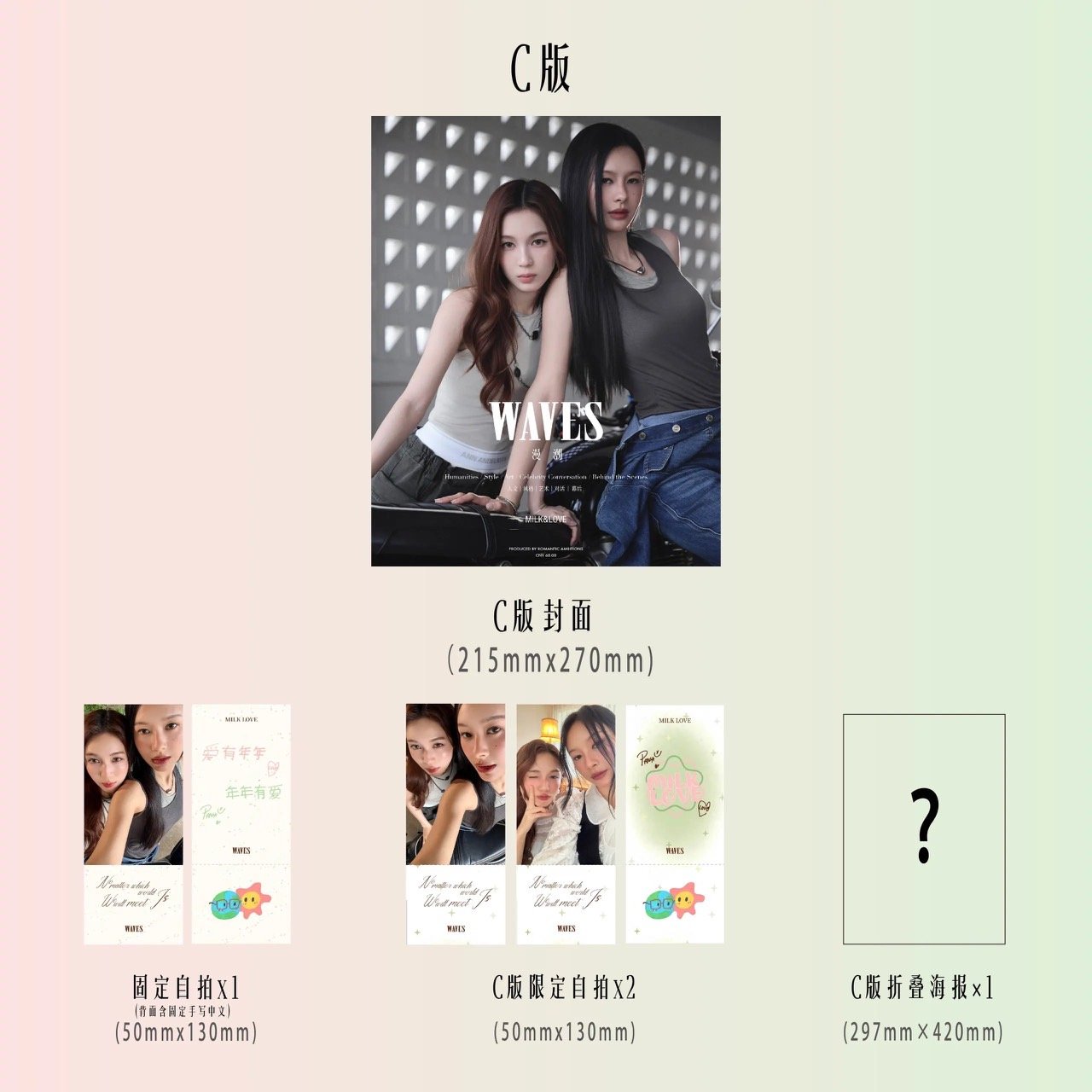 [PREVENTA] MAGAZINE WAVES X MILKLOVE ver. C