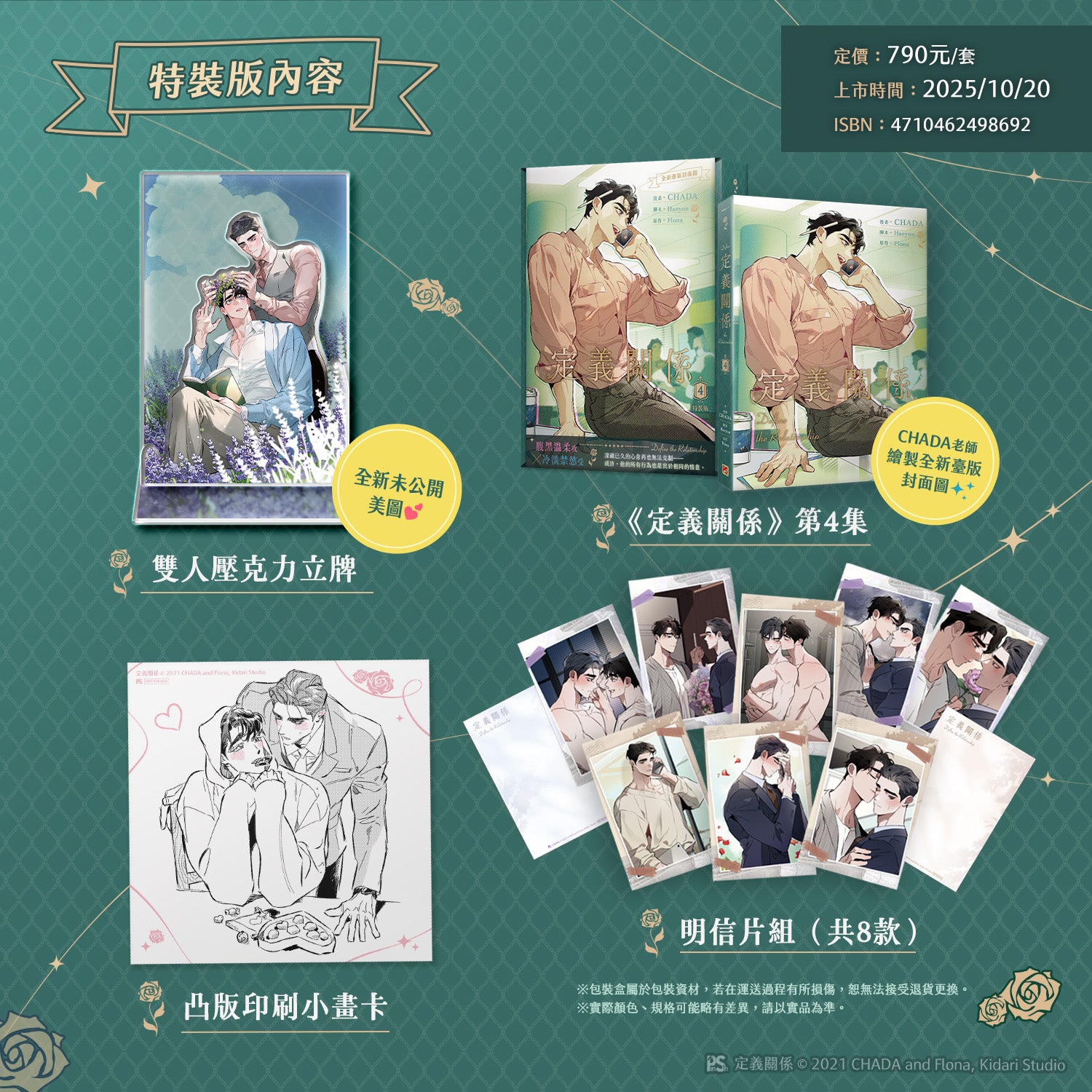 [PREVENTA] DEFINE THE RELATIONSHIP VOL4. VER. TAIWAN
