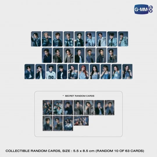 [BAJO PEDIDO] RISER COLLECTIBLE RANDOM CARD SET | RISER CONCERT : THE FIRST RISE