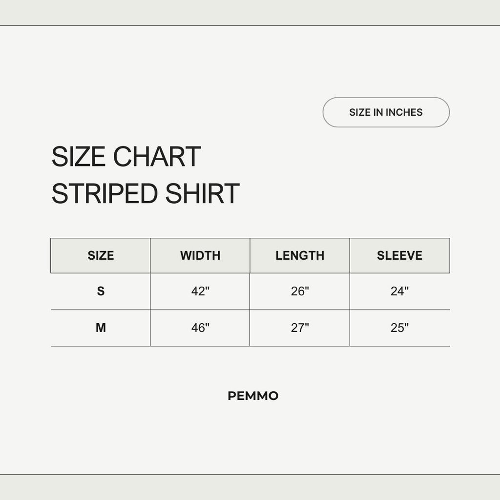 [Bajo pedido] Blue striped shirt