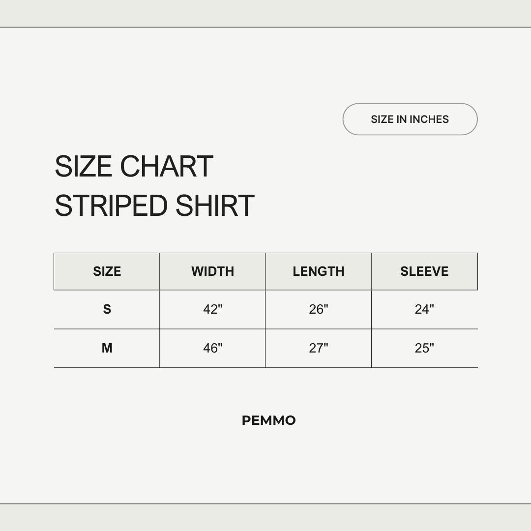 [Bajo pedido] Blue striped shirt