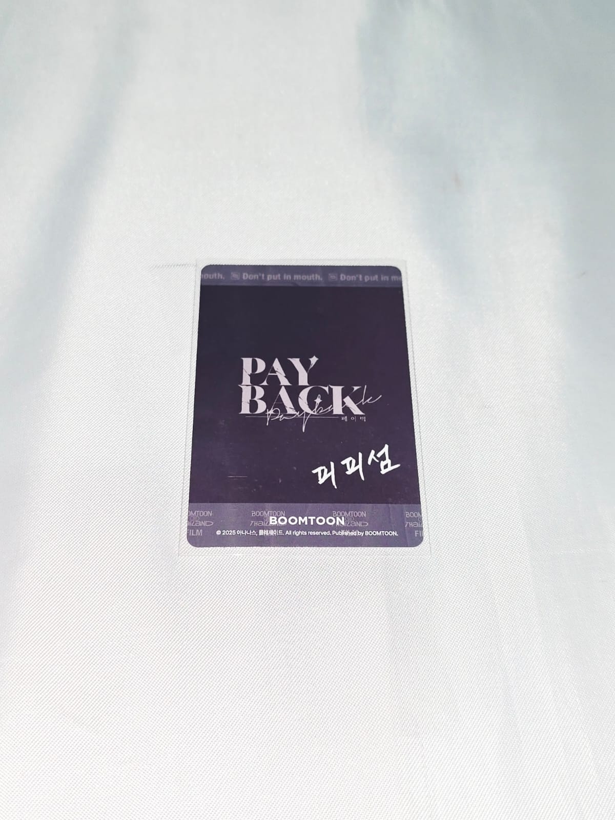 BOOMTOON IN THAILAND AR Photocards