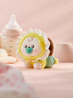 [Bajo pedido] Line Friends Season 4 Brown Hug Keychain