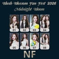 [BAJO PEDIDO] Set de photocards blush blossom 2026 NAMTANFILM (1, 2, 3, 5 Y 7)