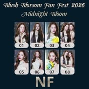 [BAJO PEDIDO] Set de photocards blush blossom 2026 NAMTANFILM (1, 2, 3, 5 Y 7)