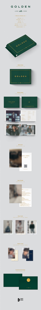 [BAJO PEDIDO] Jung Kook (BTS) 'GOLDEN' (Weverse Albums ver.)