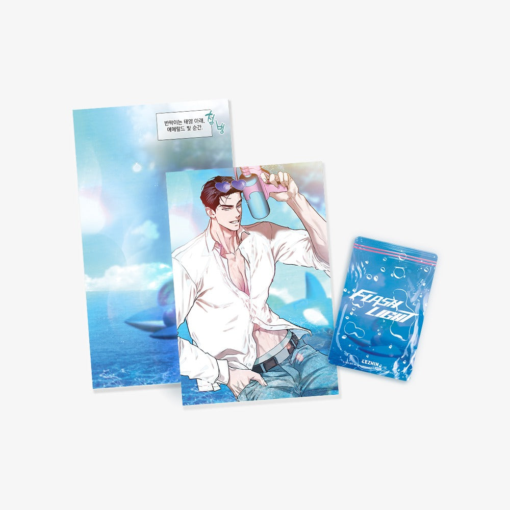 [PREVENTA] Flashlight Water Sensitive Paper Set SUMMER ver.