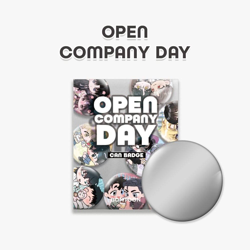[BAJO PEDIDO] [OPEN COMPANY DAY] CAN BADGE - BOMTOON ver.