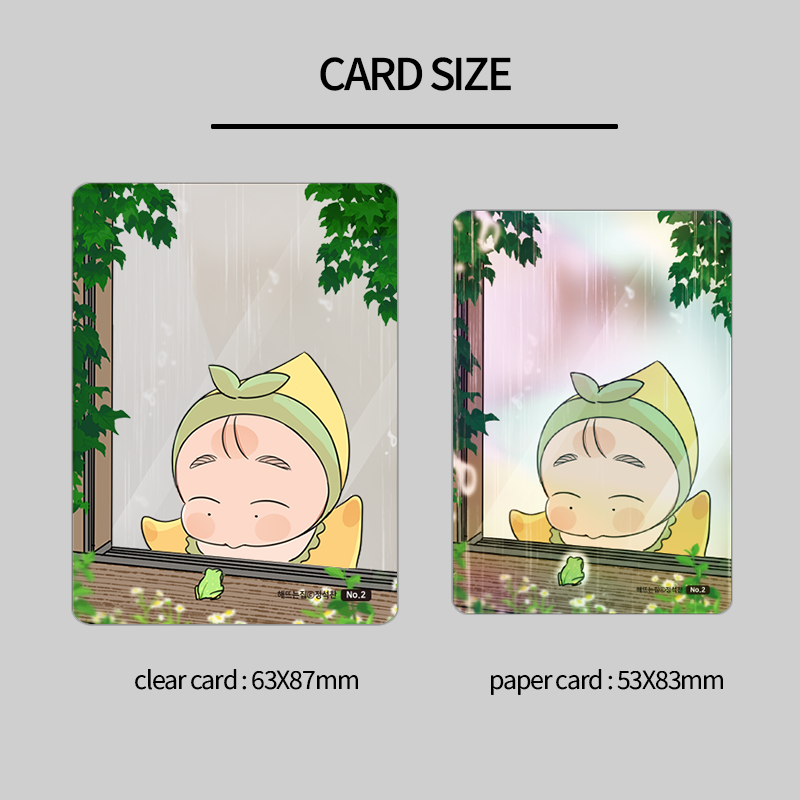 [OUR SUNNY DAYS] webtoon photo card collection 8 types (Random)