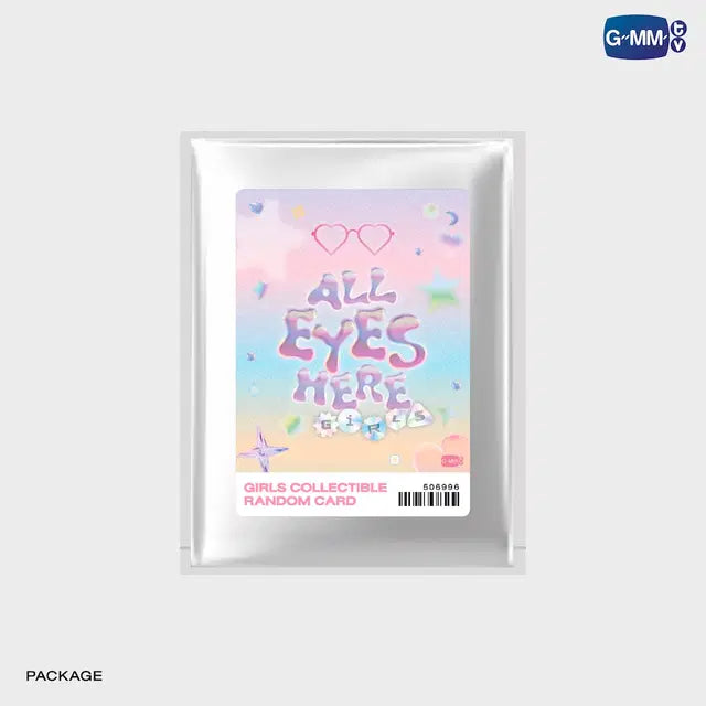 [BAJO PEDIDO] GIRLS ALL EYES HERE COLLECTIBLE RANDOM CARD