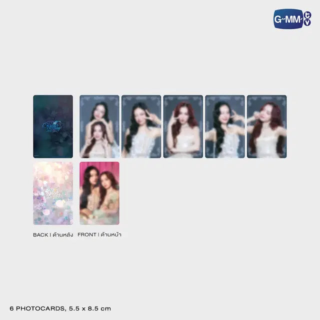 [PREVENTA] MILKLOVE MINI PHOTO SET | BLUSH BLOSSOM FAN FEST 2026 : MIDNIGHT BLOOM