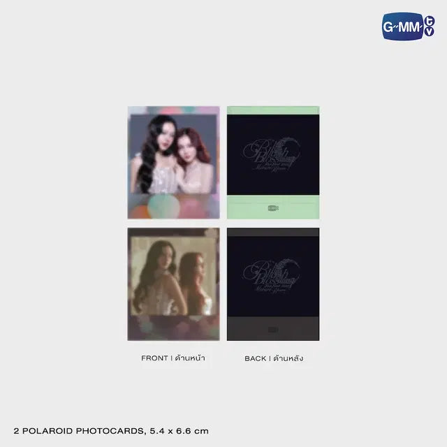 [PREVENTA] MILKLOVE MINI PHOTO SET | BLUSH BLOSSOM FAN FEST 2026 : MIDNIGHT BLOOM