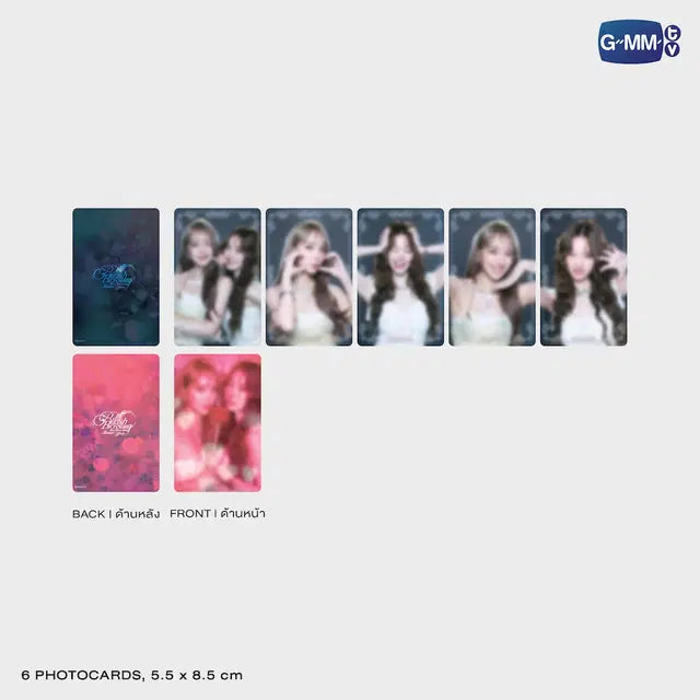 [PREVENTA] JANJINGJING MINI PHOTO SET | BLUSH BLOSSOM FAN FEST 2026 : MIDNIGHT BLOOM