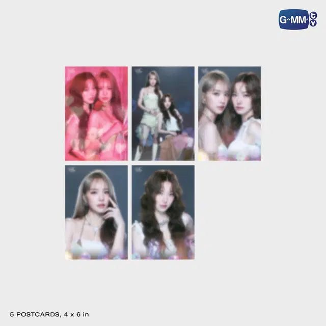 [PREVENTA] JANJINGJING MINI PHOTO SET | BLUSH BLOSSOM FAN FEST 2026 : MIDNIGHT BLOOM