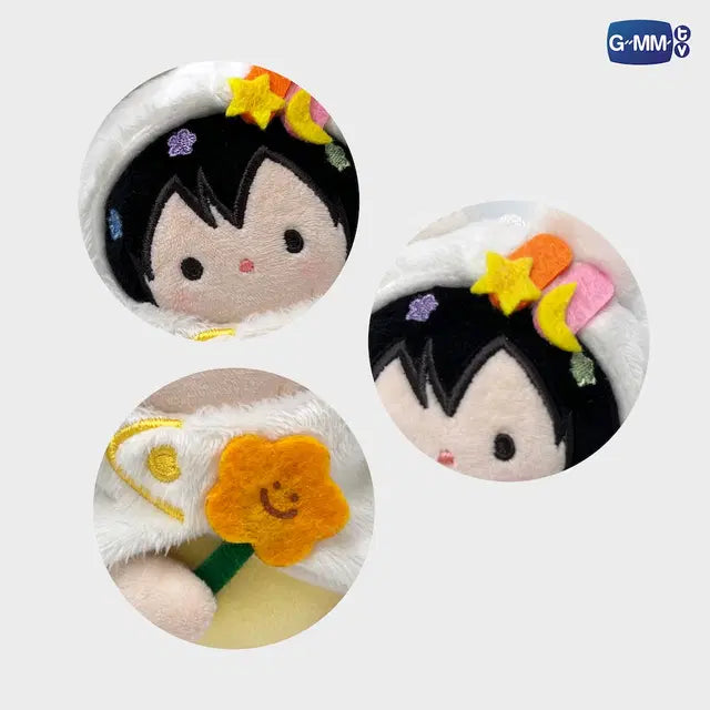 [PREVENTA] ANY HAPPY BLOOMY DOLL KEYCHAIN