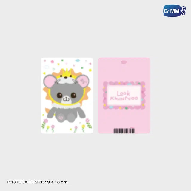 [BAJO PEDIDO] LOOK KHUNNOO CLEAR POUCH