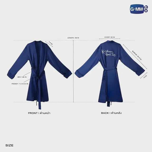 [PREVENTA] KRITDANAI ROME LEE BATHROBE | มีสติแล้วลูกพีช PEACH AND ME