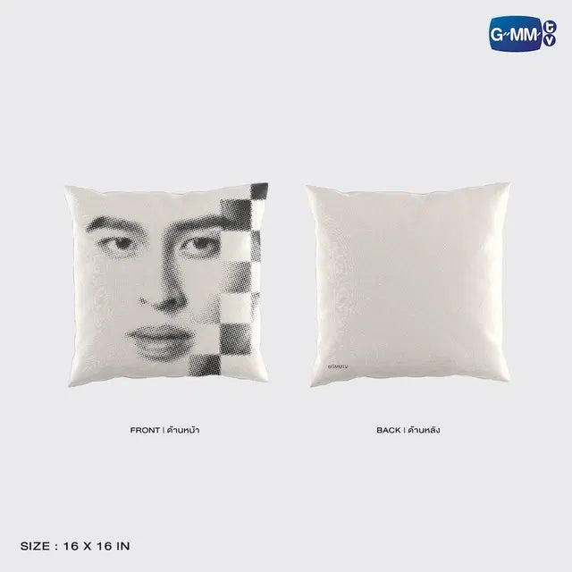 [BAJO PEDIDO] THEE AND PEACH PILLOW COVER SET | มีสติแล้วลูกพีช PEACH AND ME