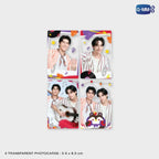 [BAJO PEDIDO] JOSS GAWIN HEAT & BEAT CONCERT TRANSPARENT PHOTO SET