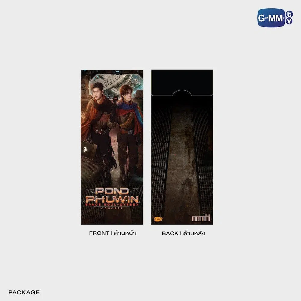 [BAJO PEDIDO] POND PHUWIN Space Soul-dyssey CONCERT TRANSPARENT PHOTO SET