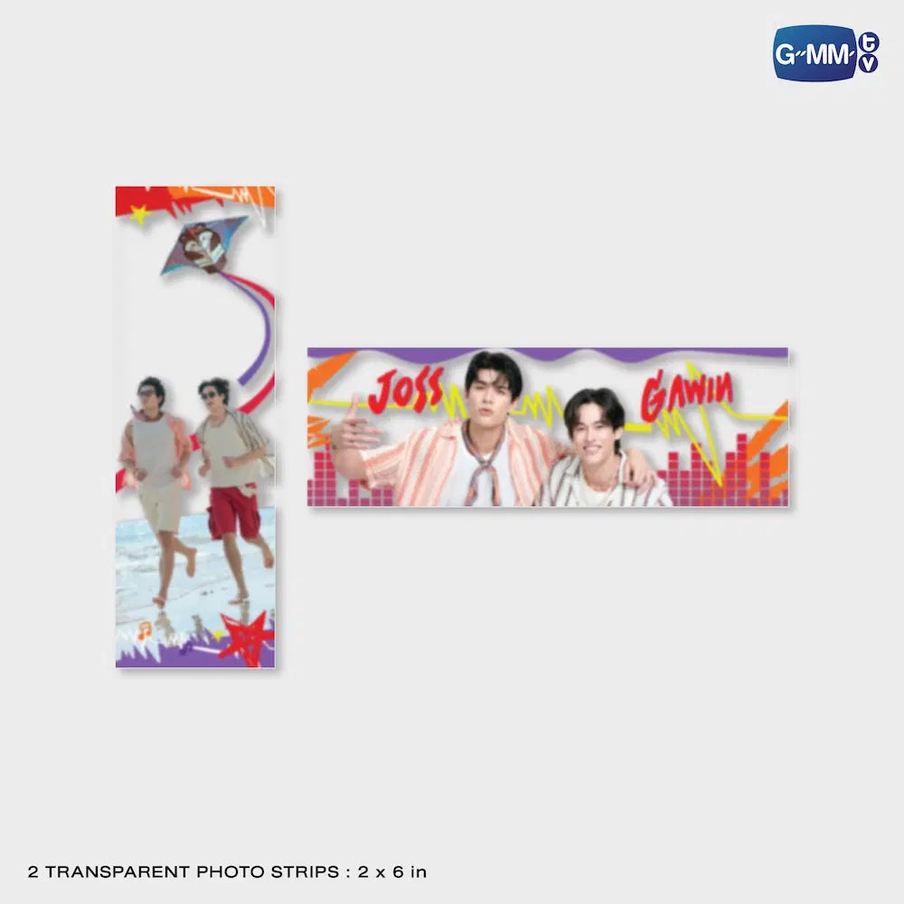 [BAJO PEDIDO] JOSS GAWIN HEAT & BEAT CONCERT TRANSPARENT PHOTO SET
