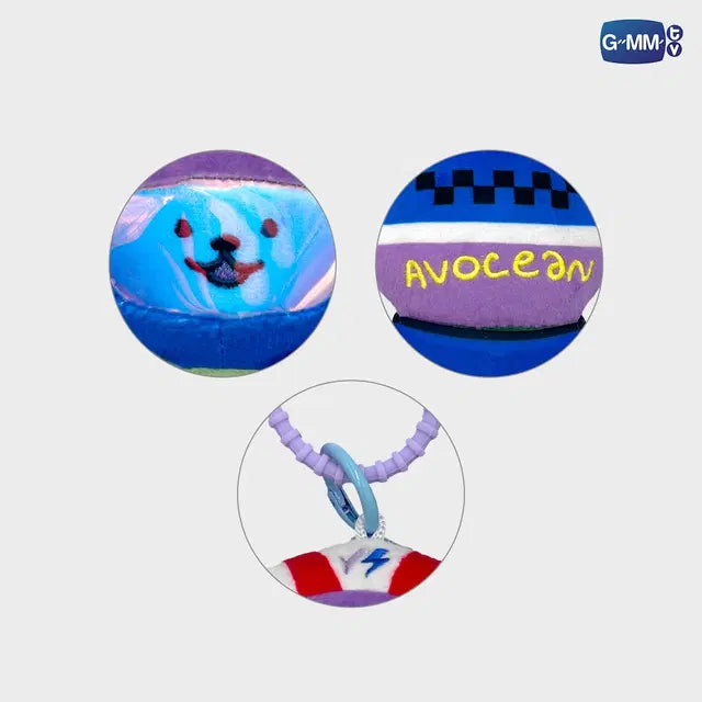 [PREVENTA] AVOCEAN RACER DOLL KEYCHAIN