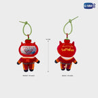 [PREVENTA] TOMAFOX RACER DOLL KEYCHAIN