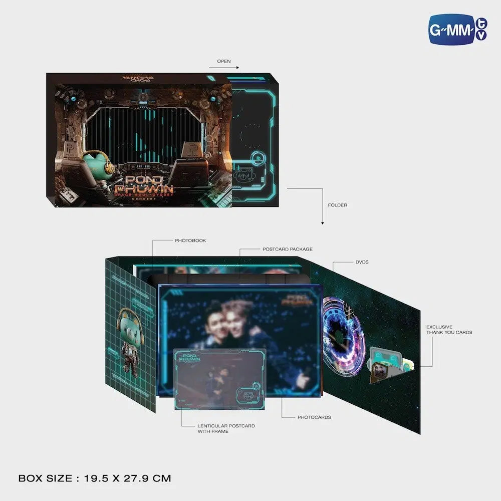 [PREVENTA] DVD BOXSET POND PHUWIN SPACE SOUL-DYSSEY CONCERT