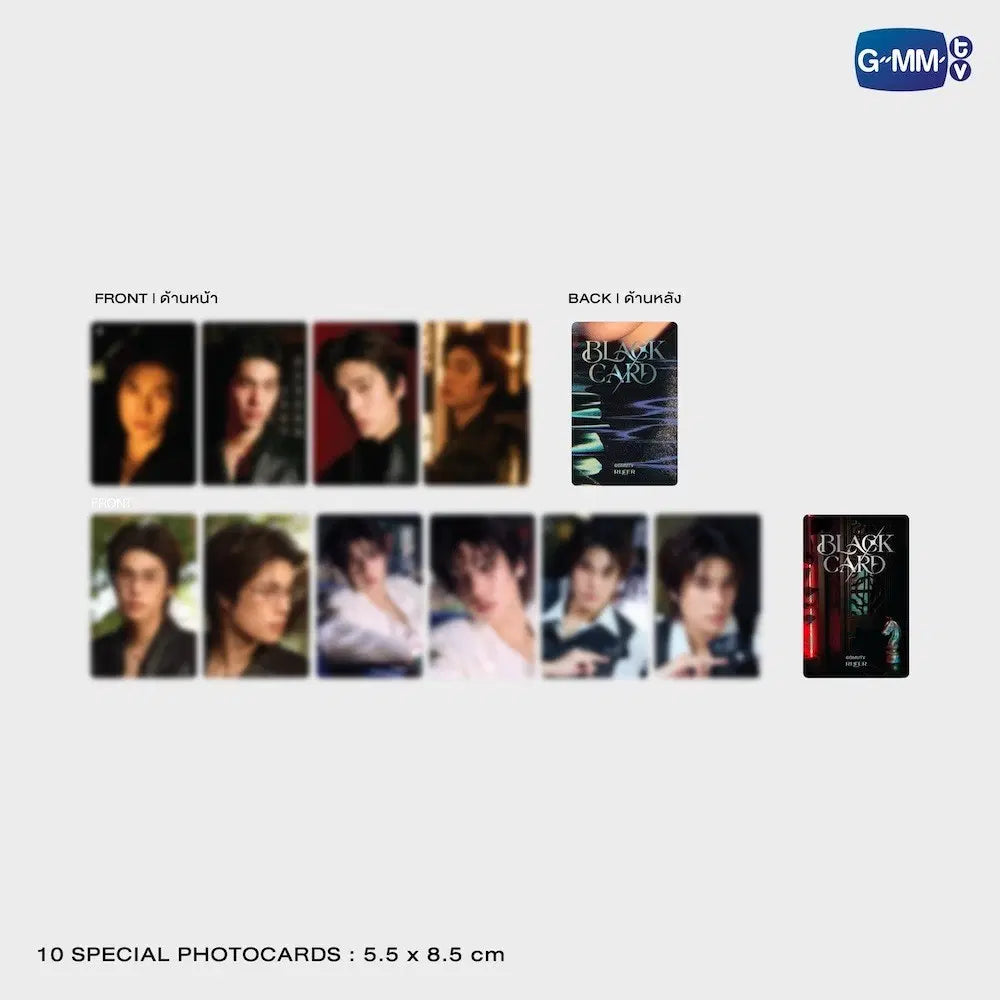 [PREVENTA] BLACK CARD PHOTO SET | PHUWIN