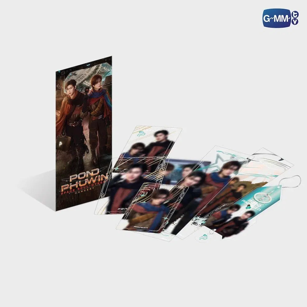 [BAJO PEDIDO] POND PHUWIN Space Soul-dyssey CONCERT TRANSPARENT PHOTO SET