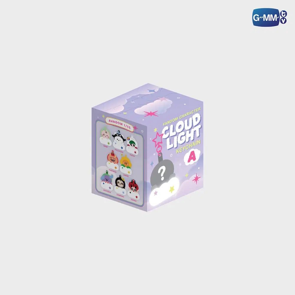 [BAJO PEDIDO] FANDOM CHARACTER CLOUD LIGHT RANDOM KEYCHAIN (BOX A) | SINGLE BOX