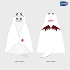 [BAJO PEDIDO] HOODIE BLANKET FANDOM CHARACTER